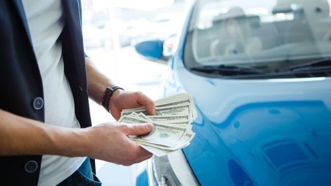 when buying a car do you have to put money down