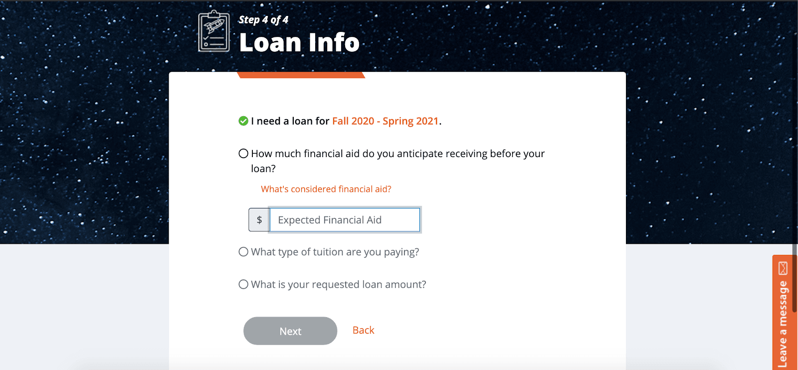 ascent student loan login